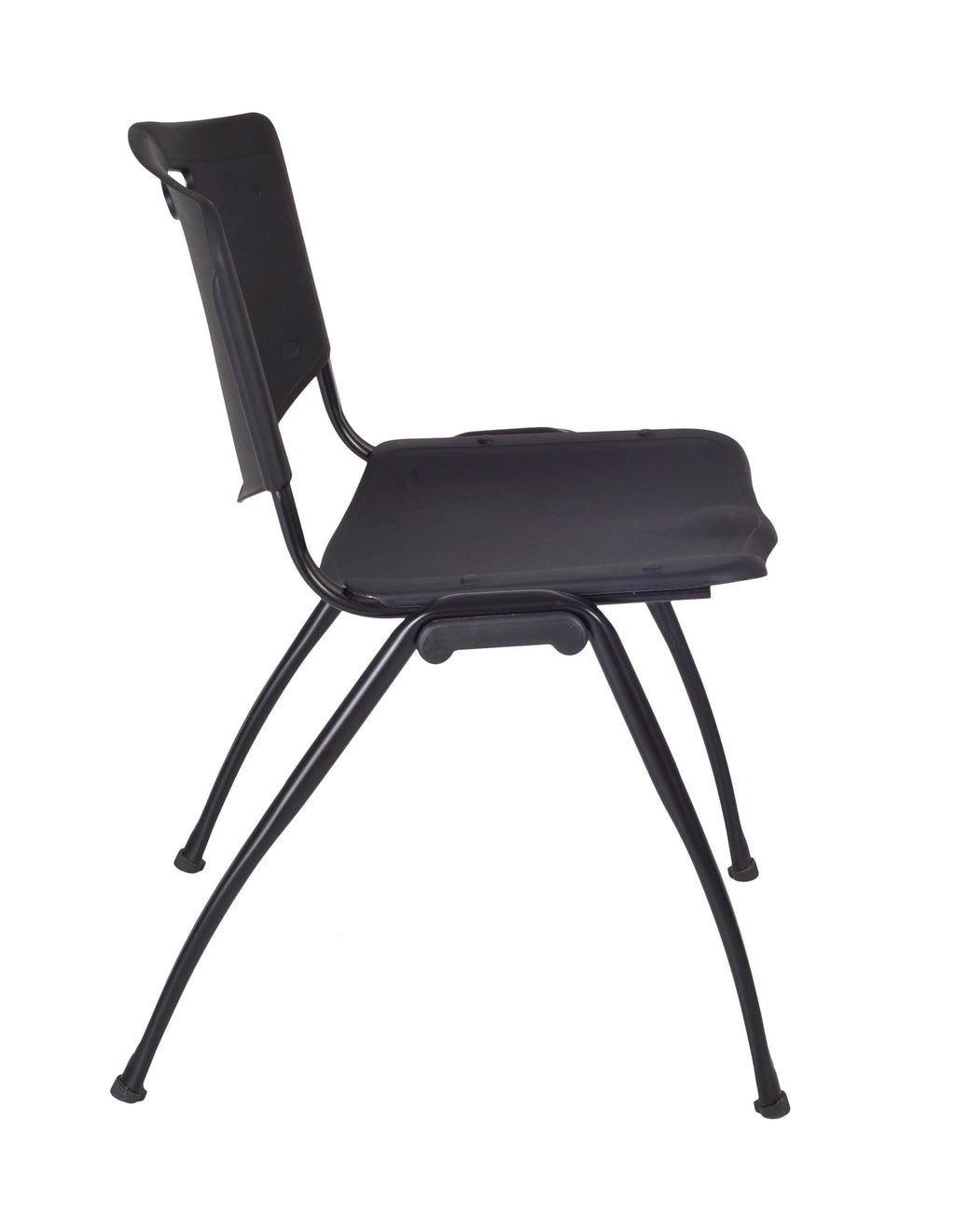 Maple Training Table & Black Stack Chairs F42055