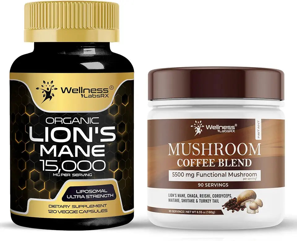 Lions Mane Supplement Capsules F160872