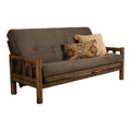 Lodge Frame Dresser with Suede Gray Mattress P24061