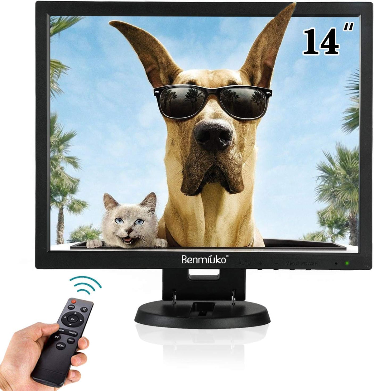 1024x768 HD CCTV Monitor with Built-in Speaker B172365