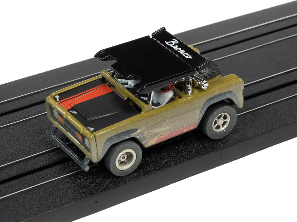 1971 Ford Baja Bronco Green HO Scale Slot Car P5388