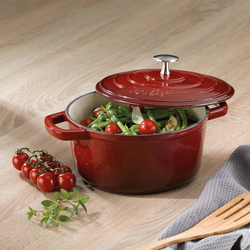 Cast Iron Red Roasting Tray 2.5L O6481