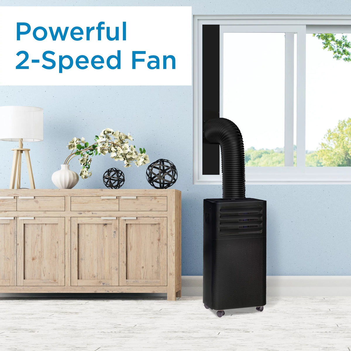 5000 BTU Portable AC in Black F53230