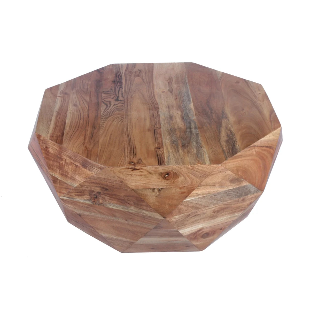 33 Inch Acacia Wood Coffee Table W5102