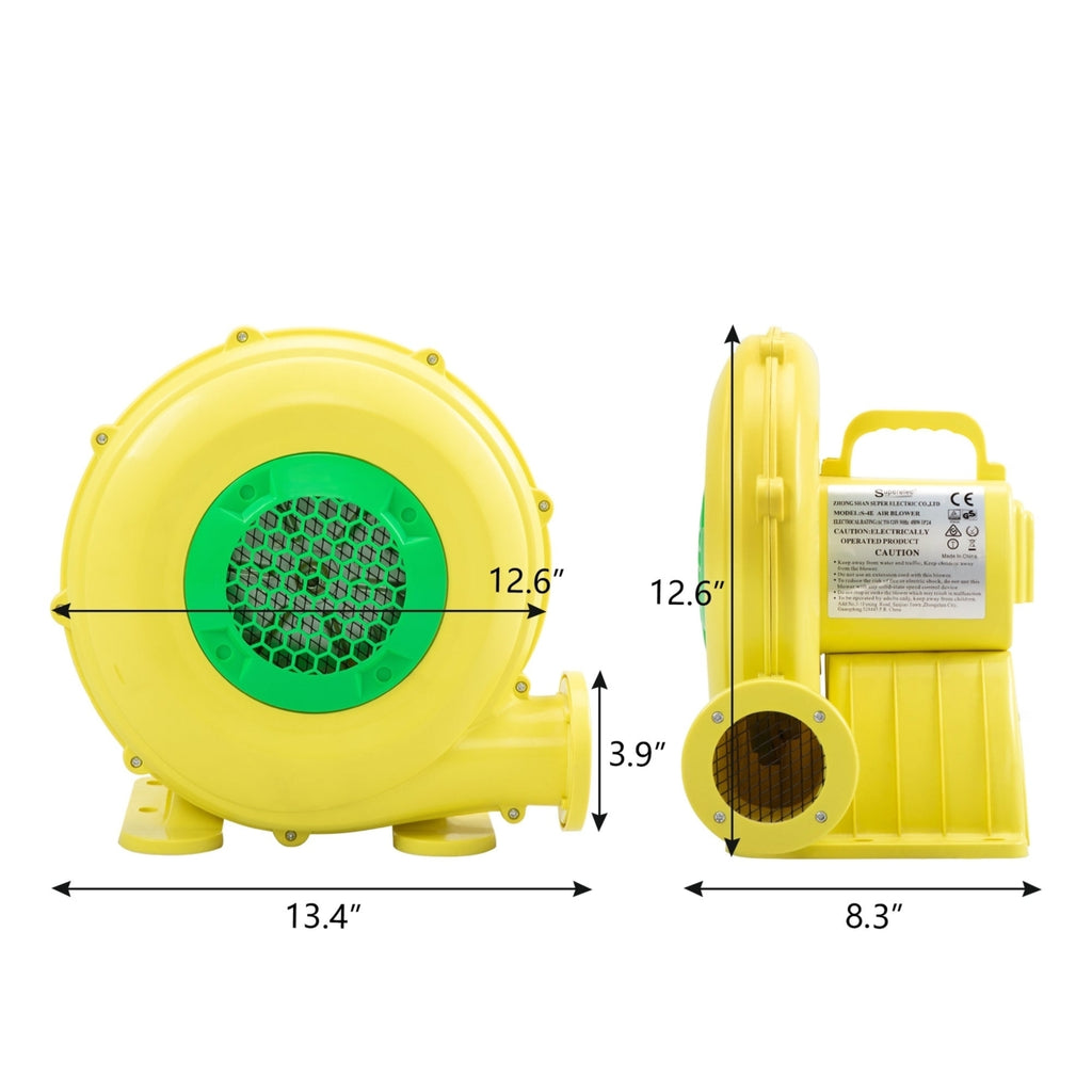 Yellow and Green Portable Air Blower for Inflatable Bounce Castle G957464