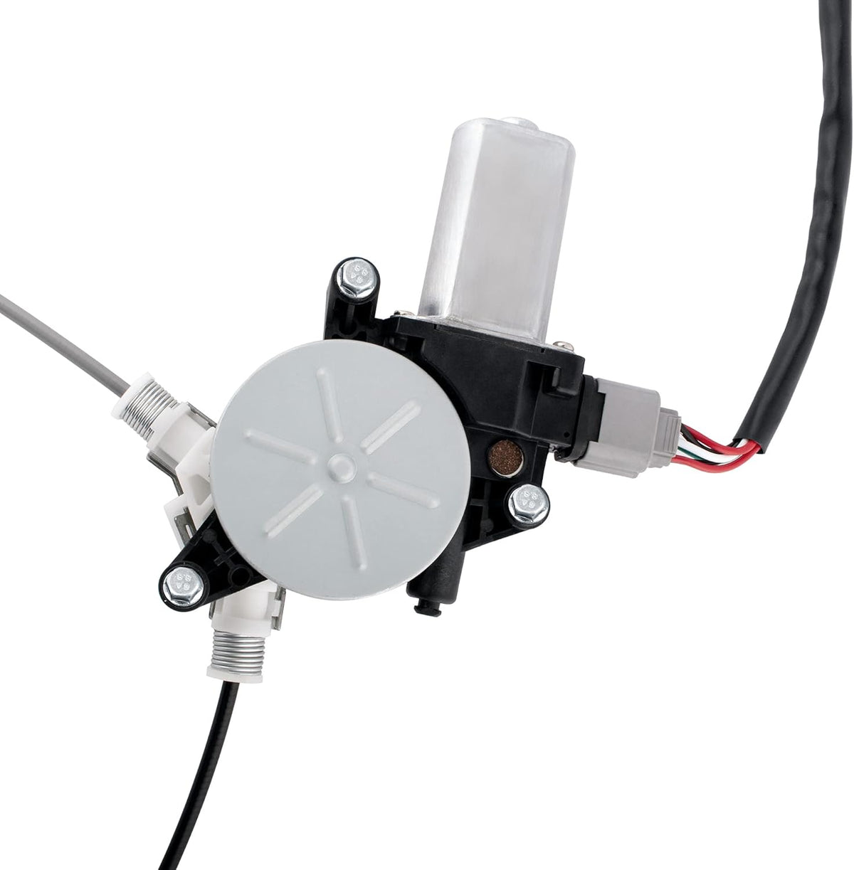 Front Left Driver Side Power Window Regulator with Motor for 2001-2005 Honda Civic 2 Door Coupe, Pack of 2 C490