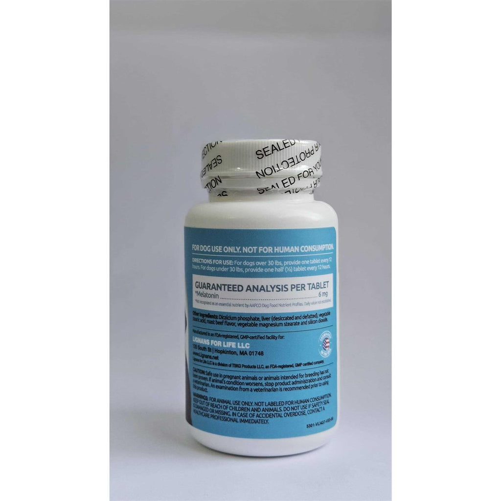 Melatonin for Dogs 6mg 90 Beef Flavored Chewable Tablets S205246