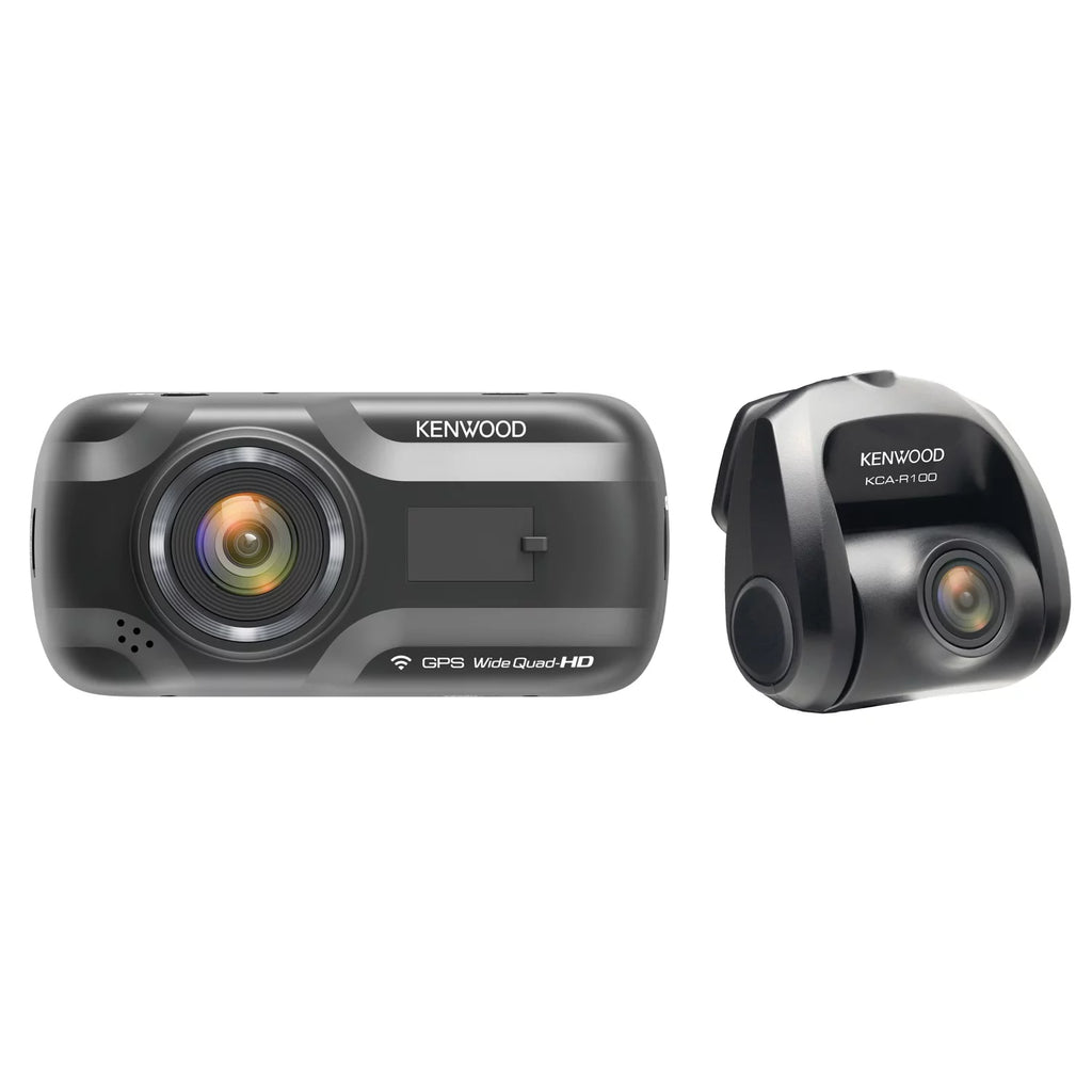 Dual-Camera Wide-Quad HD Drive Recorder with 3-Inch LCD K265