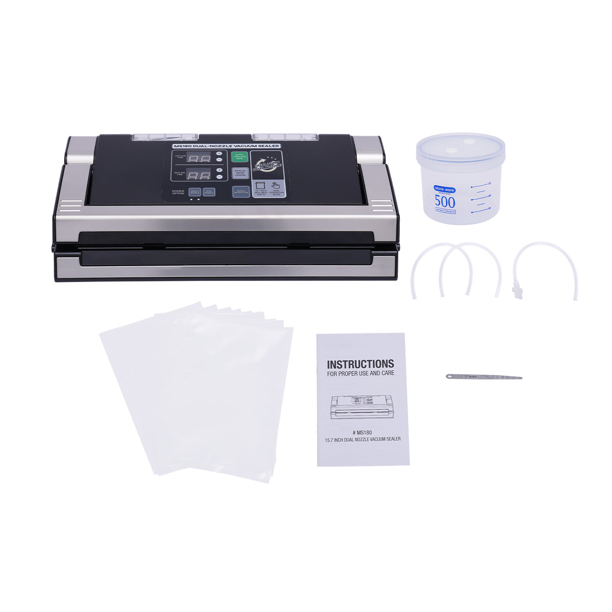 Double Pump Vacuum Sealer with 15.75'' Heater Bar O660