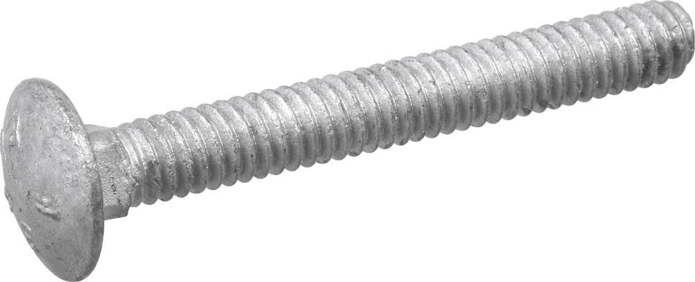 5/8-in x 5-in Galvanized Coarse Thread Carriage Bolt D6494