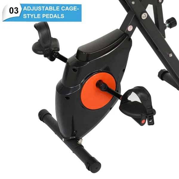 Folding 3 in 1 Upright Recumbent Exercise Bike M737806