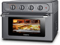 Air Fryer Toaster Oven Combo, 24 QT, 7-in-1, Dark Gray Q6368