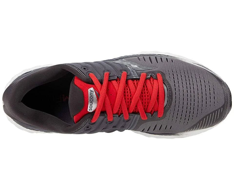 Charcoal/Red Size 9.5 Running Shoes N36924