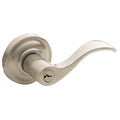 Satin Nickel Keyed Door Lever G9573
