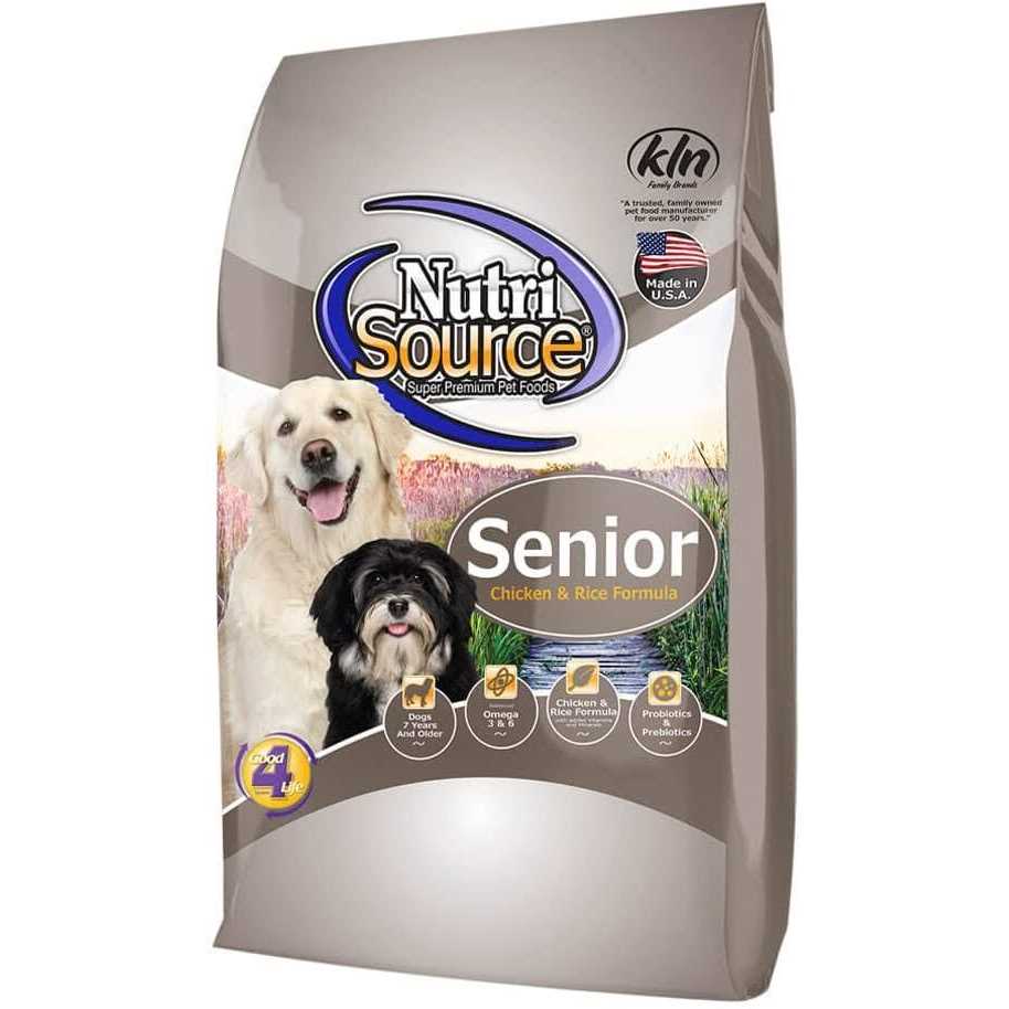Senior Chicken Rice Dry Dog Food J4344