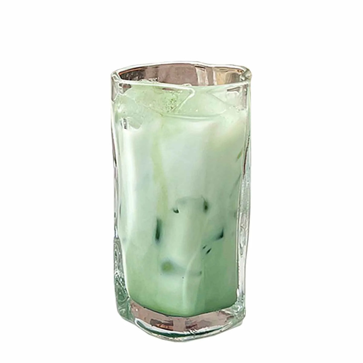 Clear Irregular Twist Drinking Glasses K26016