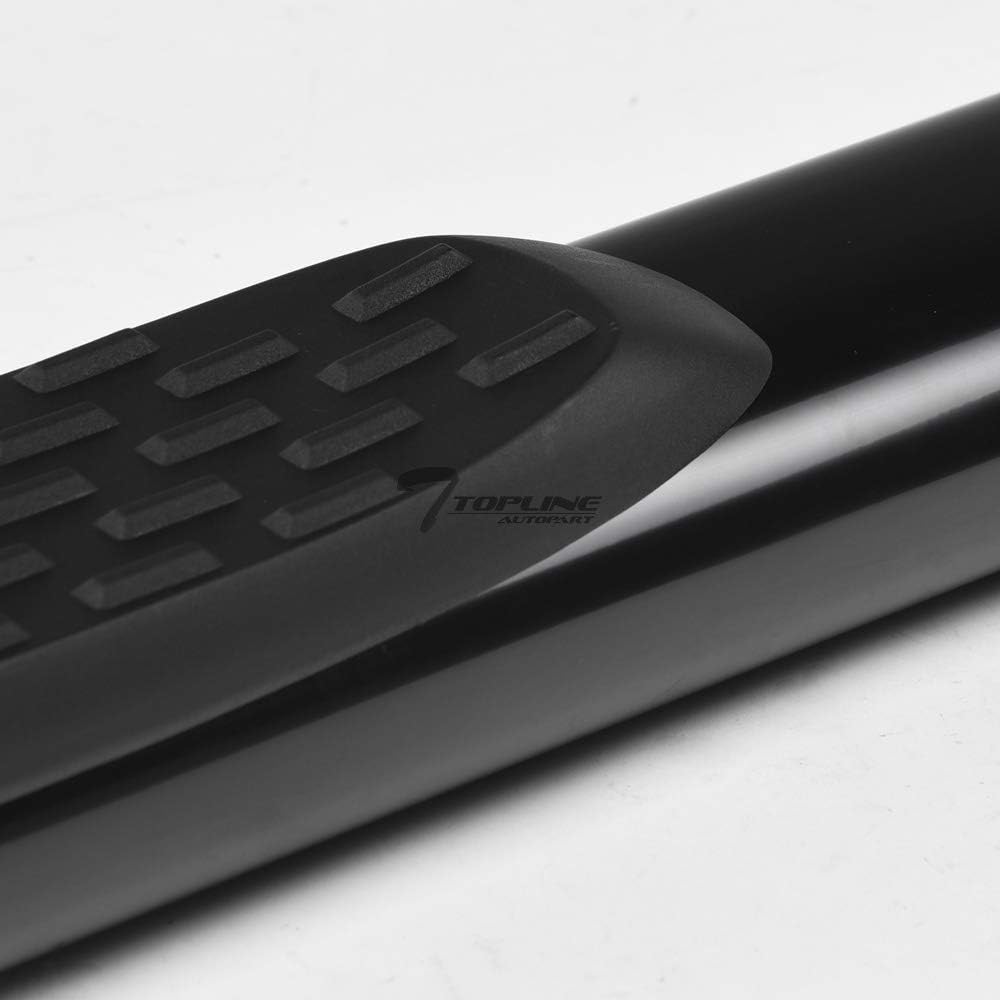 Black Steel Side Step Nerf Bars T171657
