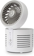 2-in-1 Air Purifier and Desk Top Fan HEPA White N706087