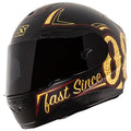 Black/Gold Helmet F888