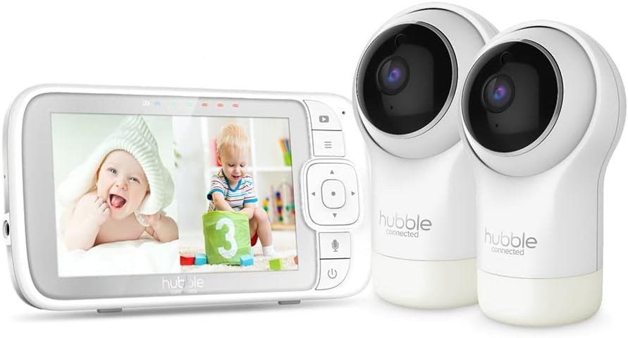 5 Video Baby Monitor with 2 Cameras, Night Vision W9127