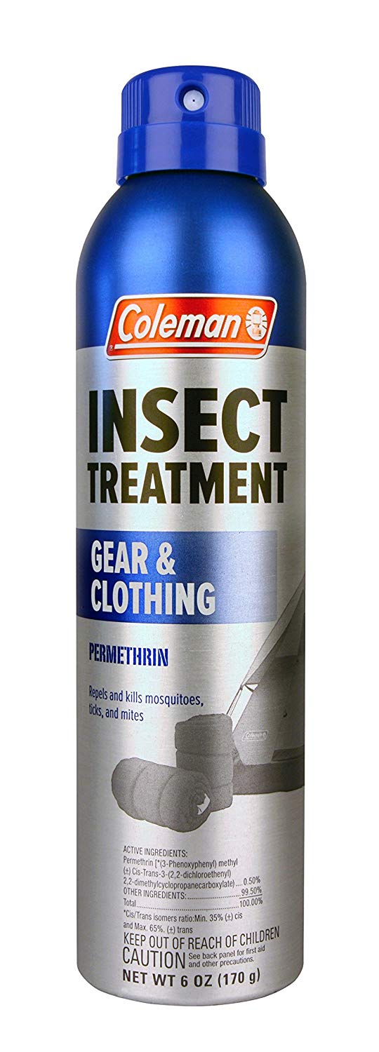 6 oz Permethrin Insect Treatment and Repellent (2 Pack) with Moist Towelettes M28201
