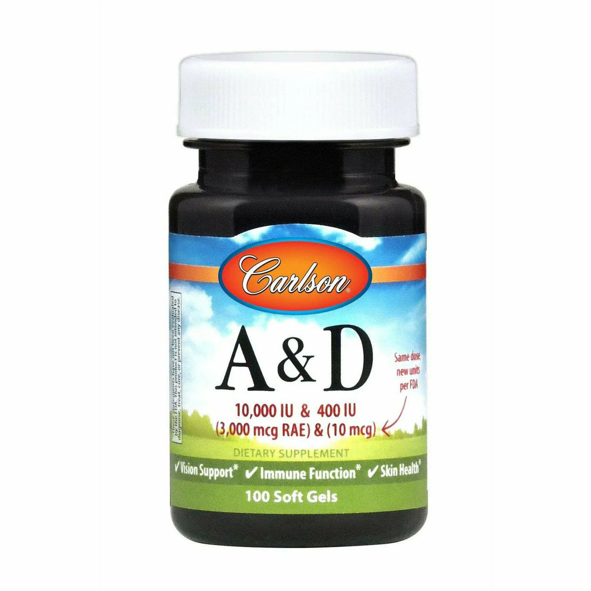Vitamin A & D 100 gels H62586
