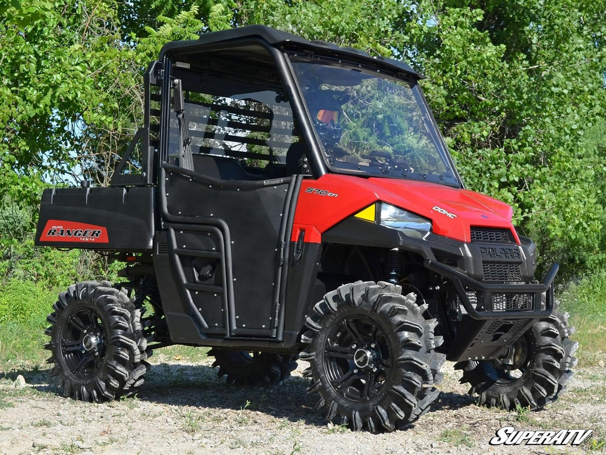 Aluminum Half Doors Powder Coated Black P409
