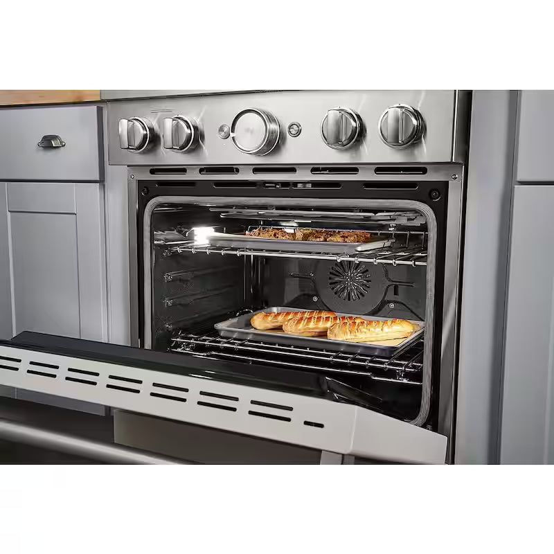 4 Burner Dual Fuel Freestanding Smart Range W62463