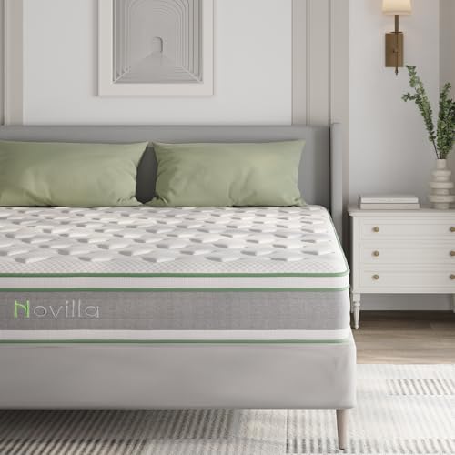 King Size 14 Inch Gel Memory Foam Hybrid Mattress I271