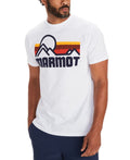 White Organic Cotton Short-Sleeve Graphic Tee D903