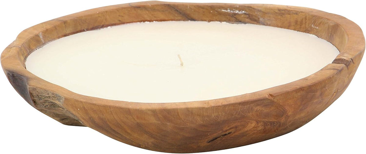 Brown/White Candle Pack of 2 J30471
