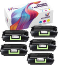 5 Packs Compatible Extra HIGH Yield Black Toner Cartridge M852