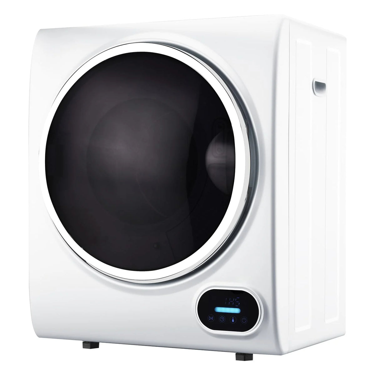 850W 1.50 cu. ft Electric Compact Laundry Dryer with Stainless Steel Drum E41679