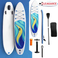 10'6 Inflatable Non-slip Stand Up Paddle Board Set with Accessories Z928698