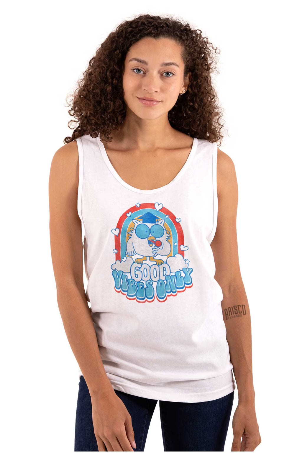 Vintage Owl Quote Tank Top C656
