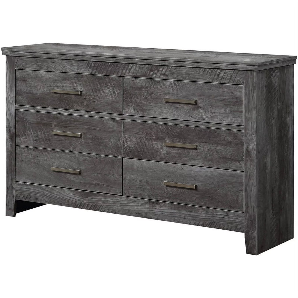 Farmhouse Dresser in Rustic Gray Oak G29652
