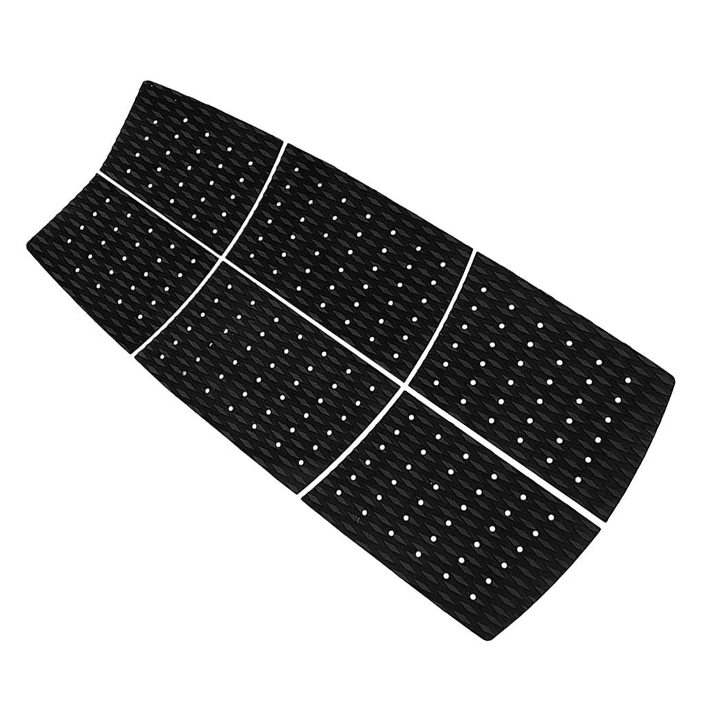 6Pcs Black EVA Surfing Front Foot Traction Pad Deck Grip R9485