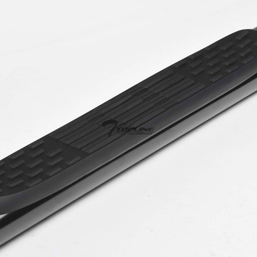 Black Steel Side Step Nerf Bars T171657