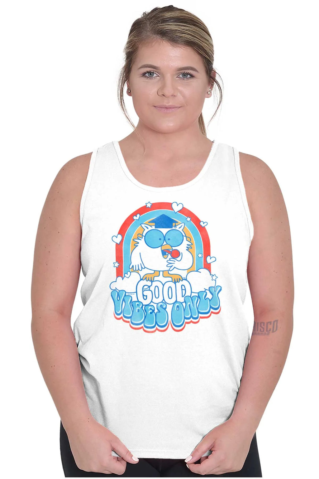 Vintage Owl Quote Tank Top C656