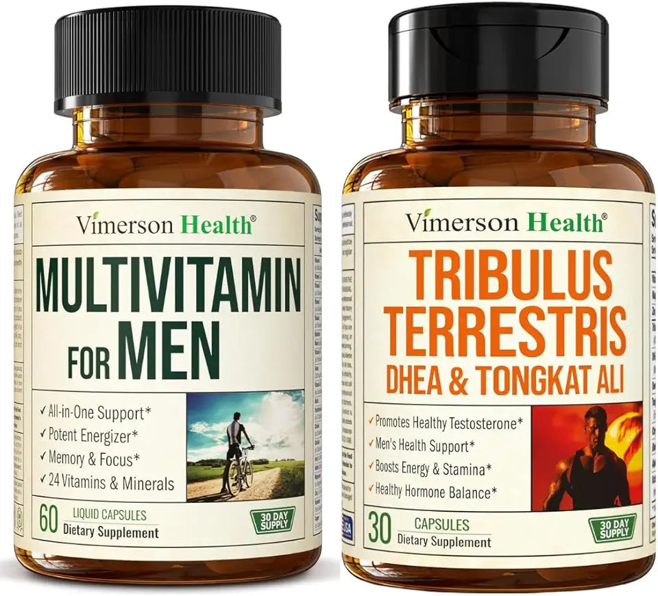 Men's Liquid Multivitamin & Tribulus Terrestris with DHEA and Tongkat Ali F358413
