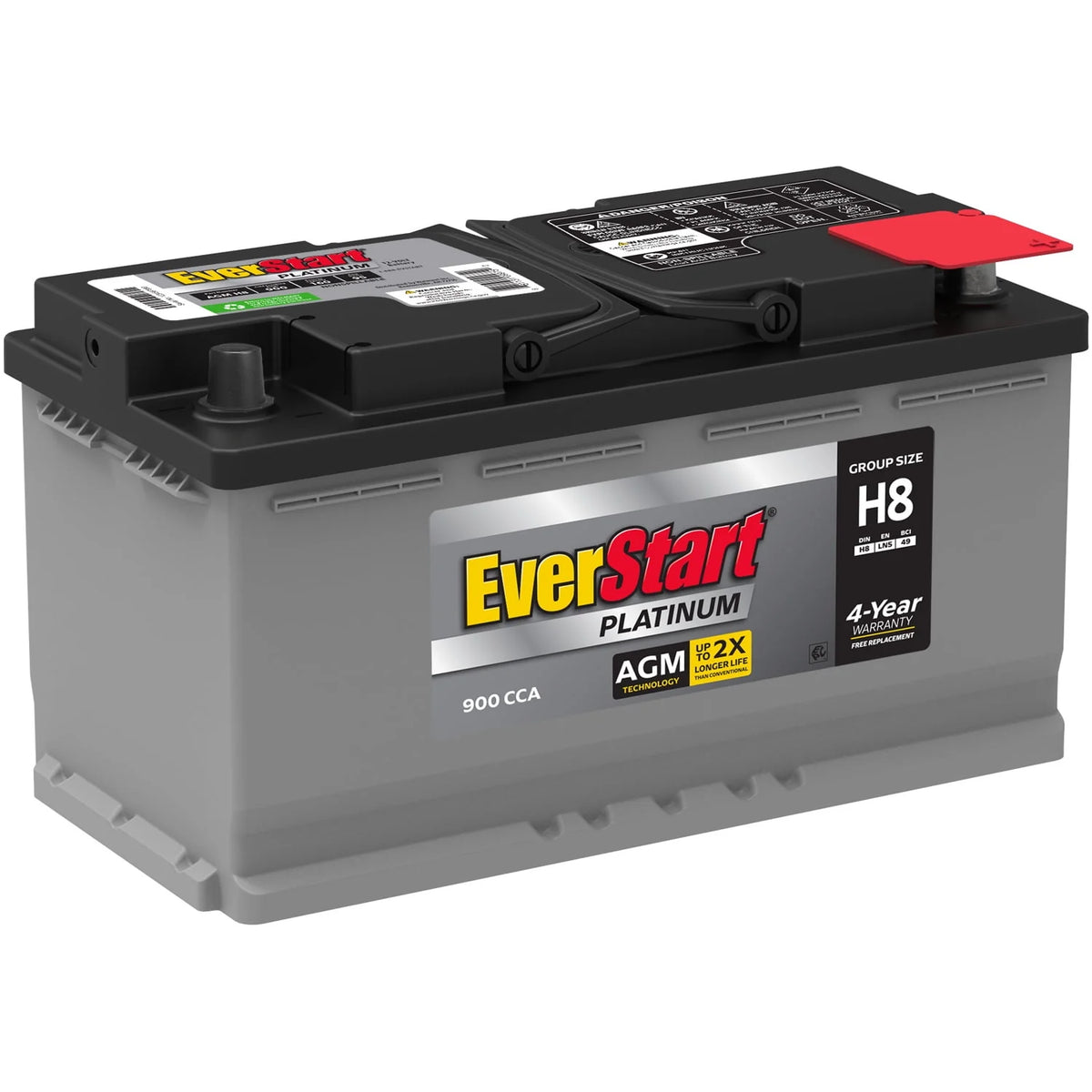 AGM Battery Group Size H8 12 Volt 900 CCA N982