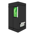Black Hydroponic Plant Growing Tent with Window K85713