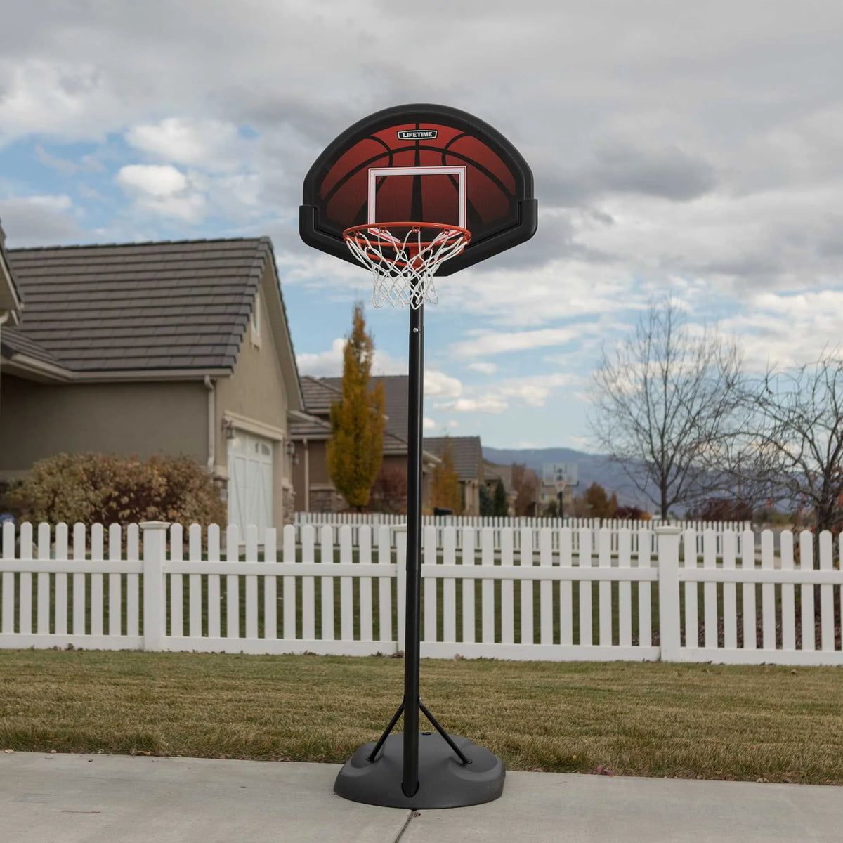 Adjustable Youth Portable Basketball Hoop G523392
