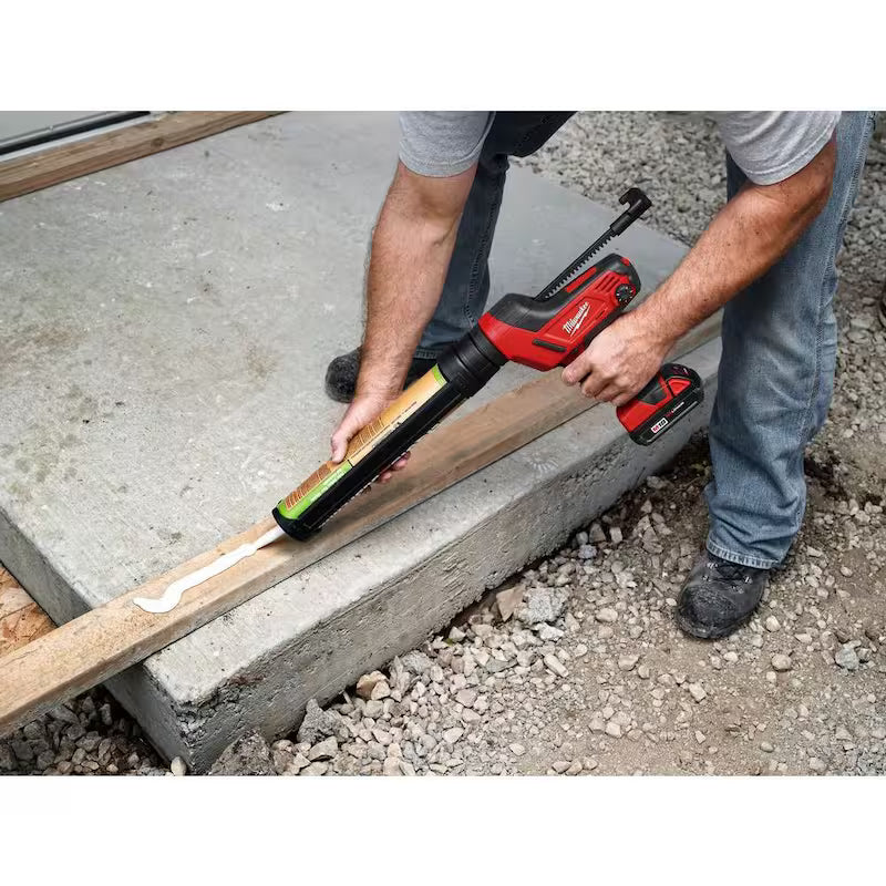 18V Lithium-Ion Brushless Cordless Reciprocating Saw & Caulk Gun with Two 6.0Ah Batteries J47739