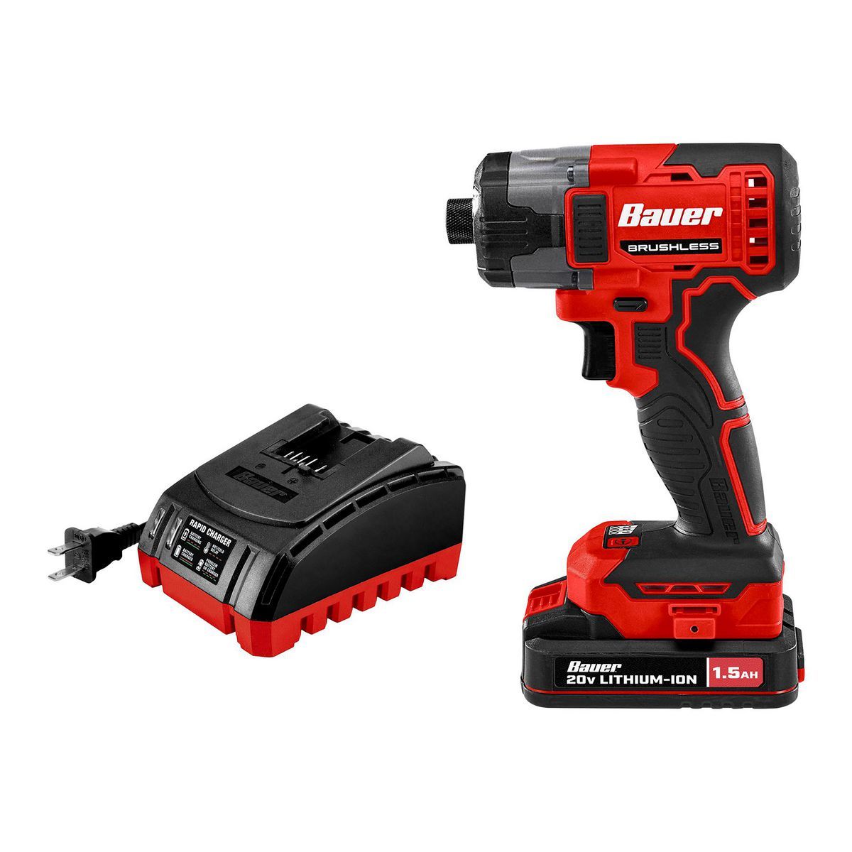 20V Brushless Cordless 1/4 in. Hex 3-Speed Impact Driver Kit S6016