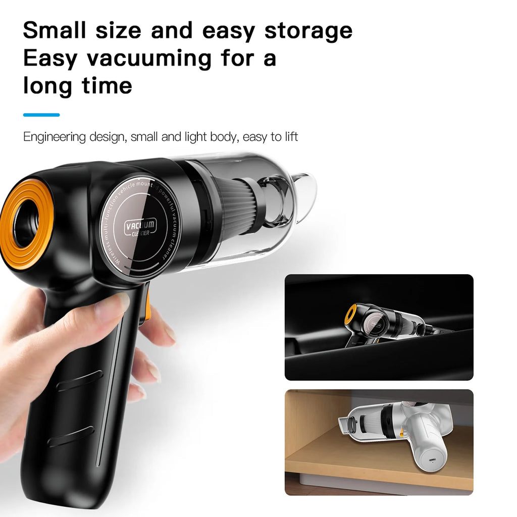 Cordless Car Wireless Vacuum Cleaner H444