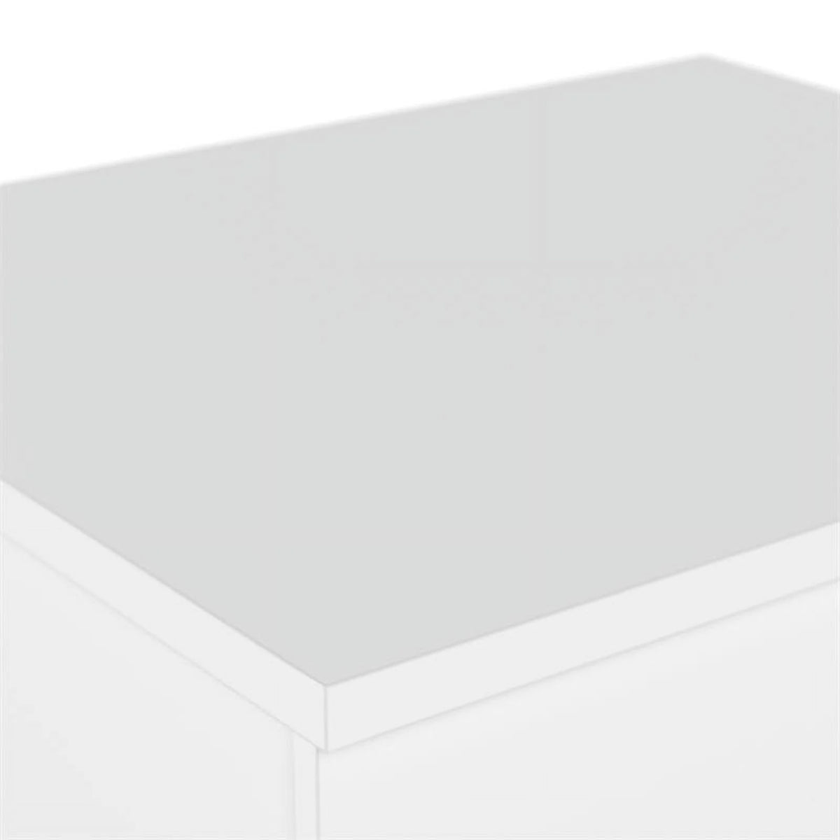 2-Drawer Engineered Wood Lateral File Cabinet in Pure White K85217