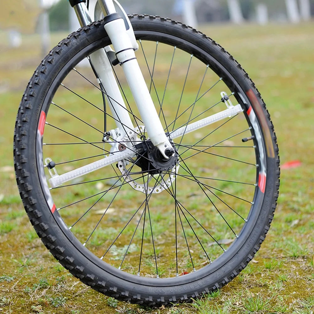 64 LEDs Rechargeable Bike Spoke Wheel Light D562