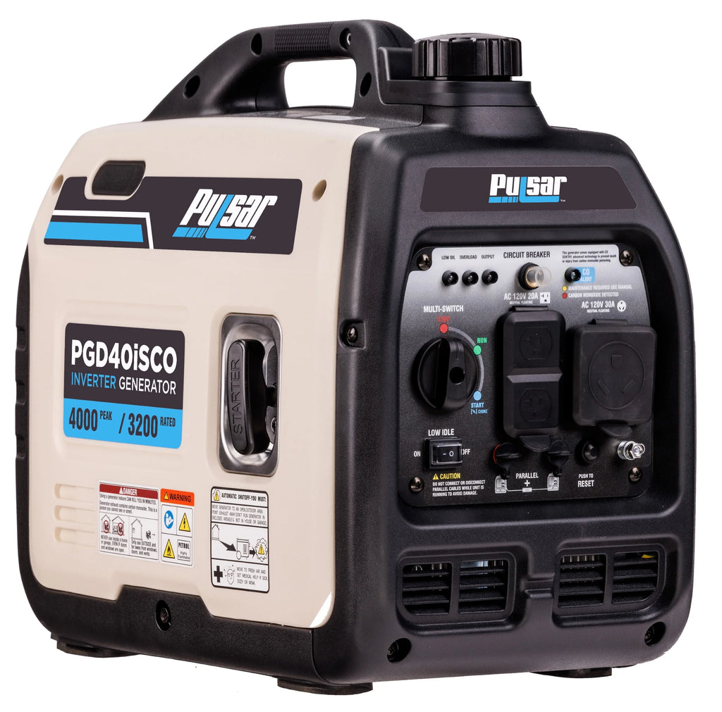 4000-Watt Super Quiet Gas Powered Inverter Generator E806