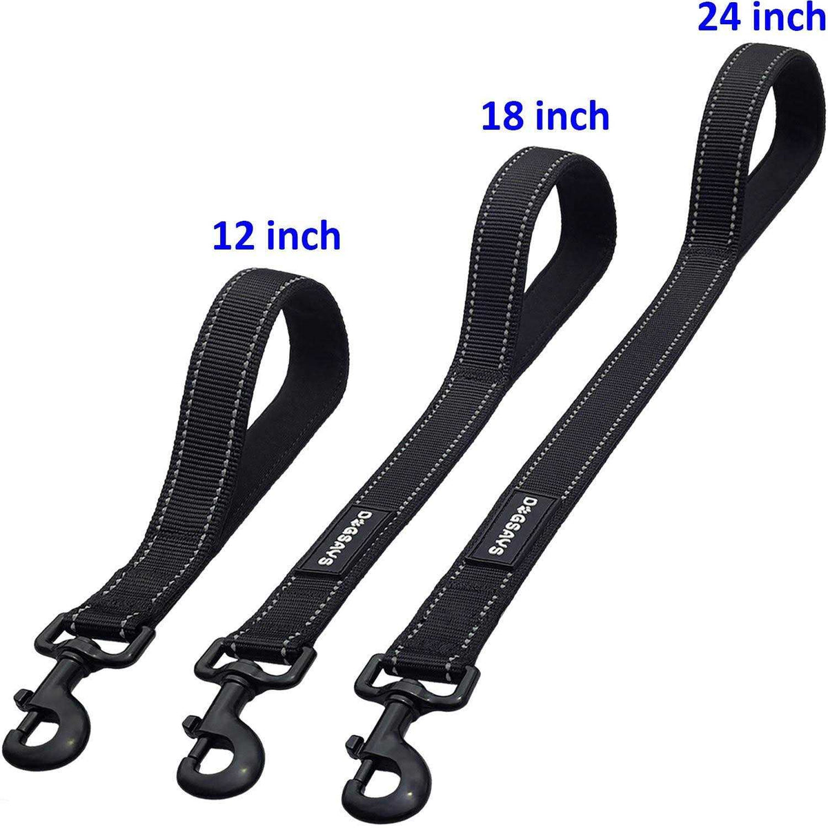 Short Padded Handle Heavy Duty Nylon Dog Leash R62332